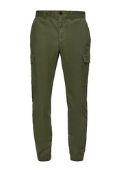 s.Oliver Cargohose Dunkelgrün/Khaki/Grün