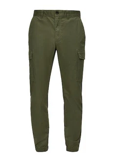 s.Oliver Cargohose Dunkelgrün/Khaki/Grün