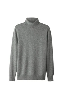 Hessnatur Strickpullover aus Schurwolle mit Kaschmir