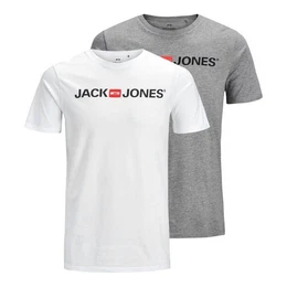 T-Shirt 2er Pack Logo Tee Crew Neck mit Markenschriftzug