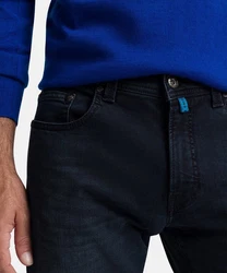Pierre Cardin 5-Pocket Jeans Lyon Tapered Futureflex blau/schwarz (3451080406807)