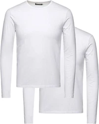 Jack & Jones Langarmshirt (Set) Unifarben Unifarben