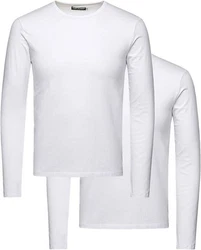 Jack & Jones Langarmshirt (Set) Unifarben Unifarben