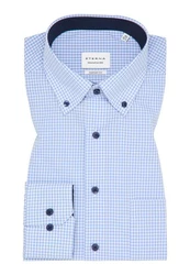Eterna Businesshemd Hellblau/Blau/Dunkelblau
