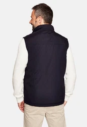 Cabano Steppweste Cotton-Touch Weste Dunkelblau/Dunkelrot/Schwarz/Hellblau