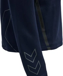 hummel Kapuzenpullover Dunkelblau/Blau/Hellblau