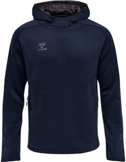 hummel Kapuzenpullover Dunkelblau/Blau/Hellblau