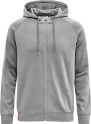 hummel Sweatshirt hmlRED CLASSIC ZIP HOODIE Hellgrau/Grau/Dunkelgrau
