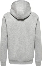 hummel Kapuzenpullover Grau/Hellgrau