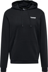 hummel Kapuzenpullover Schwarz/Beige