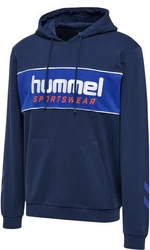 hummel Kapuzenpullover Beige/Dunkelblau/Hellblau