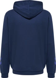 hummel Kapuzenpullover Beige/Dunkelblau/Hellblau