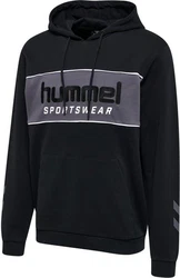 hummel Kapuzenpullover Beige/Dunkelgrau/Schwarz/Braun