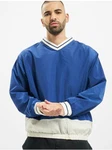 DEF Kapuzenpullover Huddle Crewneck Blau/Hellblau/Dunkelblau