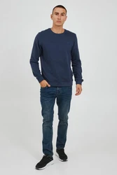 Blend Sweater BLEND BHAvebury Dunkelblau/Blau