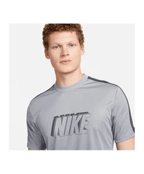 Nike T-Shirt Culture of Football Trainingsshirt Grau/Dunkelgrau/Silber