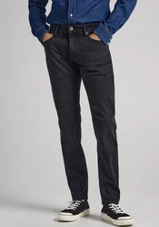 Pepe Jeans Regular-fit Jeans Stanley Dunkelblau/Dunkelgrau/Schwarz