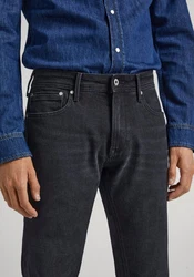 Pepe Jeans Regular-fit Jeans Stanley Dunkelblau/Dunkelgrau/Schwarz