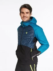 Ziener Funktionsjacke NAKOS Blau/Hellblau/Dunkelblau/Grün