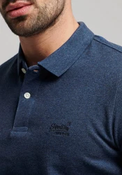 Superdry Poloshirt Classic Pique Polo blau