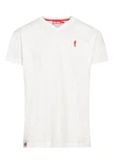 Derbe T-Shirt Weiß/Rot