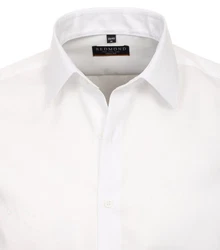 Redmond Businesshemd Slim Fit Weiß/Creme