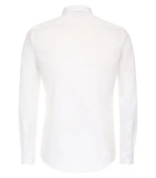 Redmond Businesshemd Slim Fit Weiß/Creme