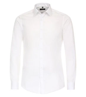 Redmond Businesshemd Slim Fit Weiß/Creme