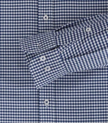 Redmond Langarmhemd Comfort Fit Dunkelblau/Blau/Hellblau