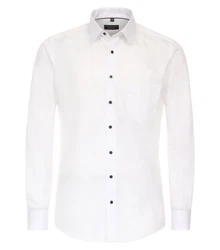 Redmond Businesshemd Body Cut (231700110) Weiß/Creme