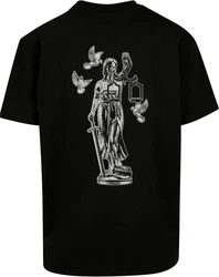 Mister Tee Justice Oversize Tee (1-tlg) Grün/Schwarz