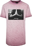 Mister Tee T-Shirt Pray Tee Rosa/Lila/Grau/Bordeaux