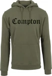 Mister Tee Kapuzenpullover Dunkelgrün/Braun