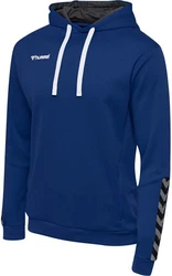 hummel Kapuzenpullover Authentic Poly Hoody Dunkelblau/Blau