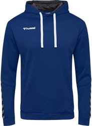 hummel Kapuzenpullover Authentic Poly Hoody Dunkelblau/Blau