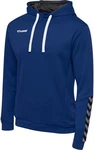 hummel Kapuzenpullover Authentic Poly Hoody Dunkelblau/Blau