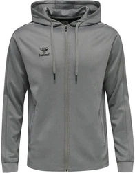 hummel Kapuzenpullover Hellgrau/Grau/Dunkelgrau