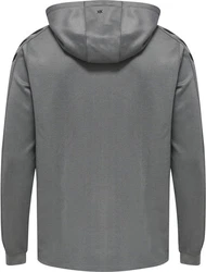 hummel Kapuzenpullover Hellgrau/Grau/Dunkelgrau