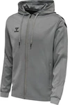 hummel Kapuzenpullover Hellgrau/Grau/Dunkelgrau