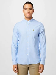 Lyle & Scott Hemd hellblau/gelb/schwarz