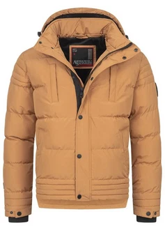 Alessandro Salvarini Winterjacke ASFabiano Beige/Braun/Orange/Gelb