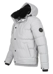 Alessandro Salvarini Winterjacke ASFabiano Grau/Silber