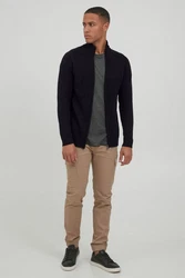 11 Project Strickjacke PRSteffan Schwarz/Braun/Grau/Hellblau