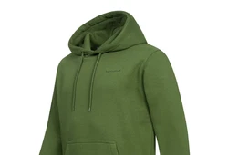 Basisstoff Kapuzenpullover Kapuzenfreund Herren Pullover Hoody Sweatshirt Dunkelgrün/Grün