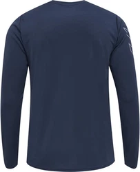 Hummel Funktionsshirt Topaz Dunkelblau/Hellblau/Blau