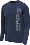 Hummel Funktionsshirt Topaz Dunkelblau/Hellblau/Blau