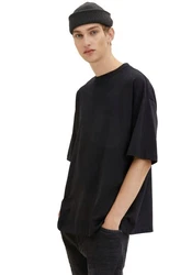 TOM TAILOR Denim T-Shirt Oversized schwarz