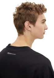 TOM TAILOR Denim T-Shirt Oversized schwarz