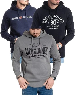 Jack & Jones Kapuzensweatshirt Logoprint