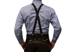German Wear Trachtenhemd mit Stehkragen für Trachtenlederhosen (GW120) GW120x-SK